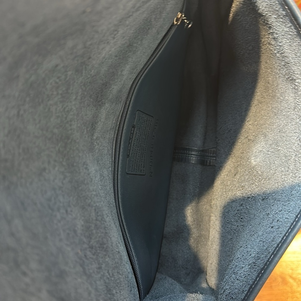 Vintage Coach City Bag - Rare Blue - Picture 5 of 8